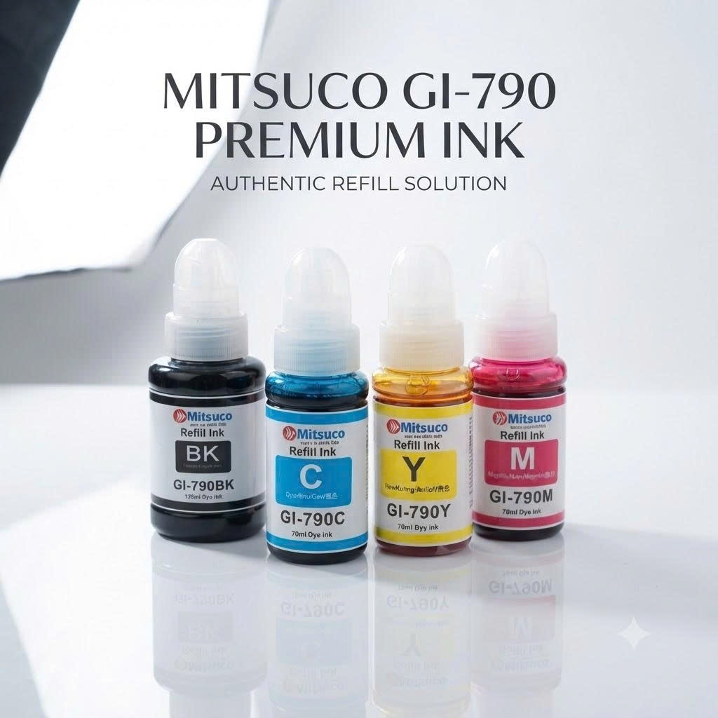 Mực Mitsuco 790 (GI-790) Cho Canon G1010 G2010 G3010 G4010 - [HÀNG CHÍNH HÃNG MITSUCO CÓ HÓA ĐƠN VAT