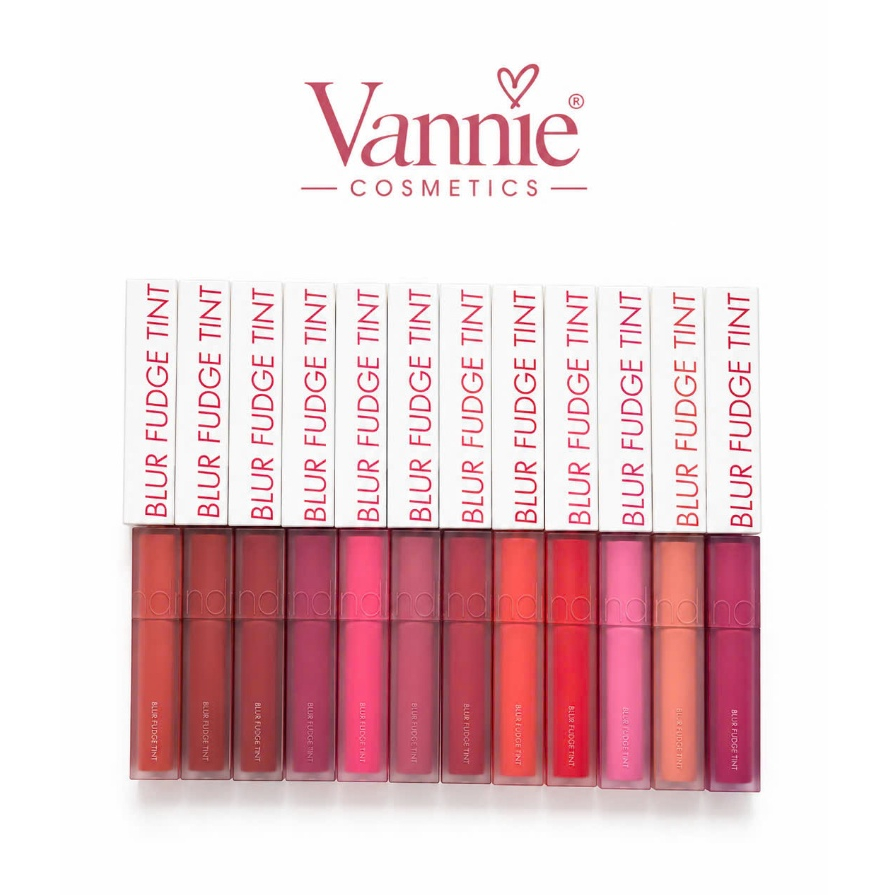 Son Kem Lì Romand Blur Fudge Tint Bảng Màu Đa Dạng 1-16