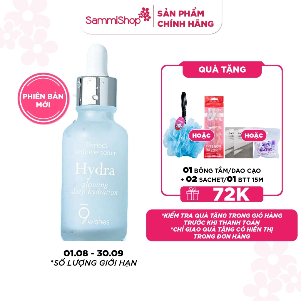 9 Wishes Tinh chất Hydra Ampule 30ml