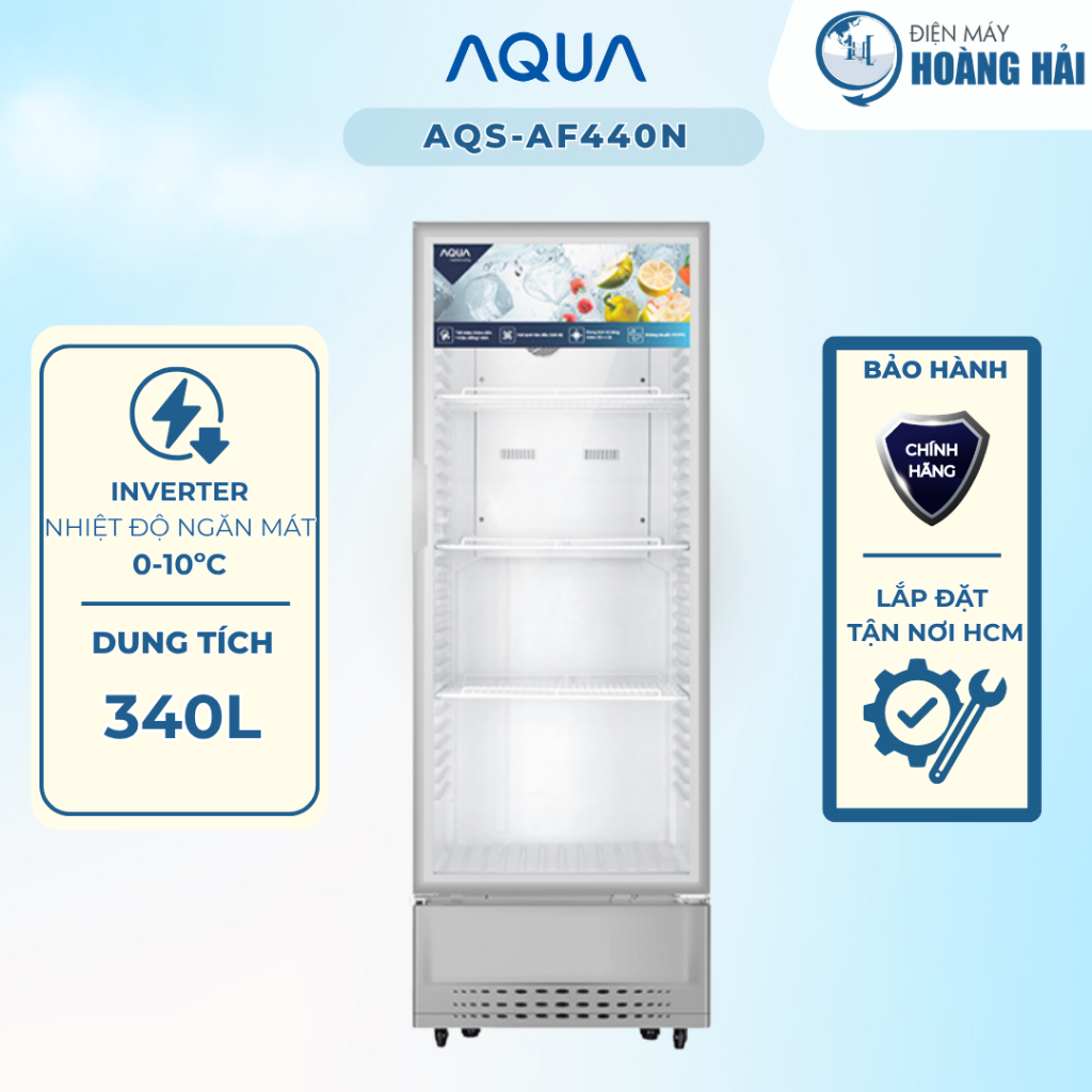 AQS-AF440N | Tủ mát Aqua 320 Lít AQS-AF440N