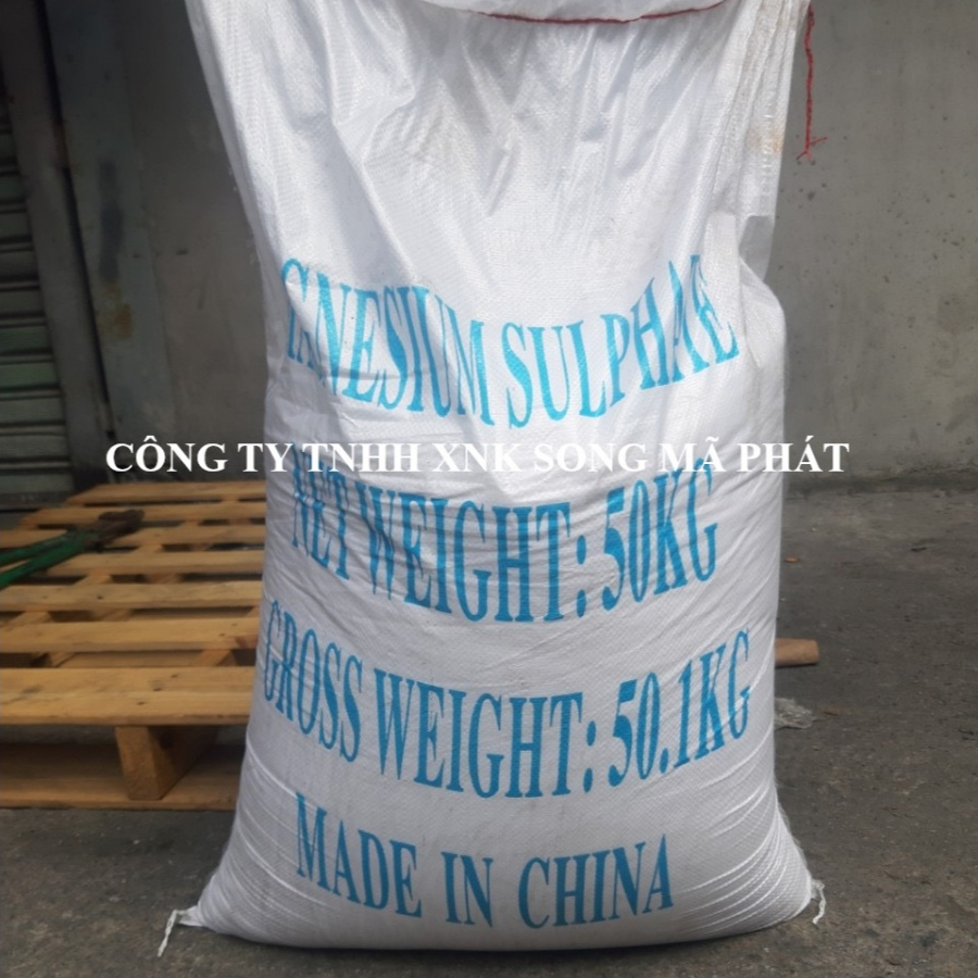Magie Sulfat MgSO4 Hạt 2-4mm Trung Quốc | Song Mã Phát