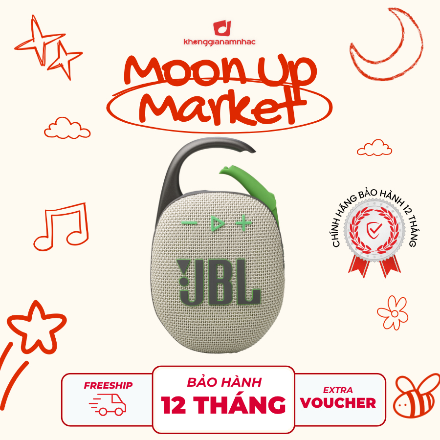 [ FLASHSALE ] Loa Bluetooth JBL Clip 5 - Chính Hãng PGI