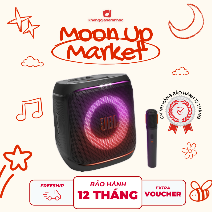 Loa Karaoke Di Động JBL PartyBox Encore 2 (Tặng Kèm 2 Mico) - Chính Hãng PGI