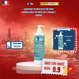 DODIE Liniment dung dịch chống hăm tã Hữu cơ - Không cần rửa nước lại - 400ml DATE T11/2026