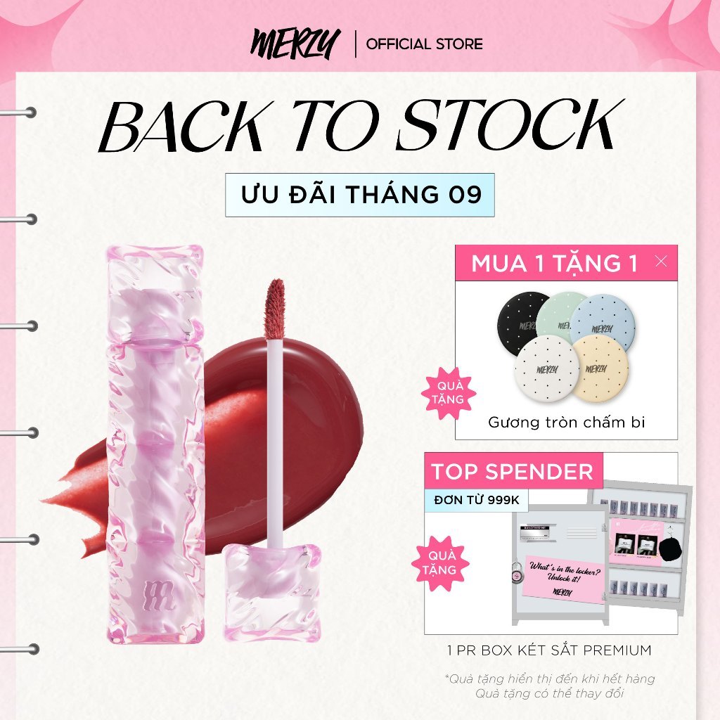 [Livestream] Son Tint Merzy Water Fit Blur Tint 3.7g