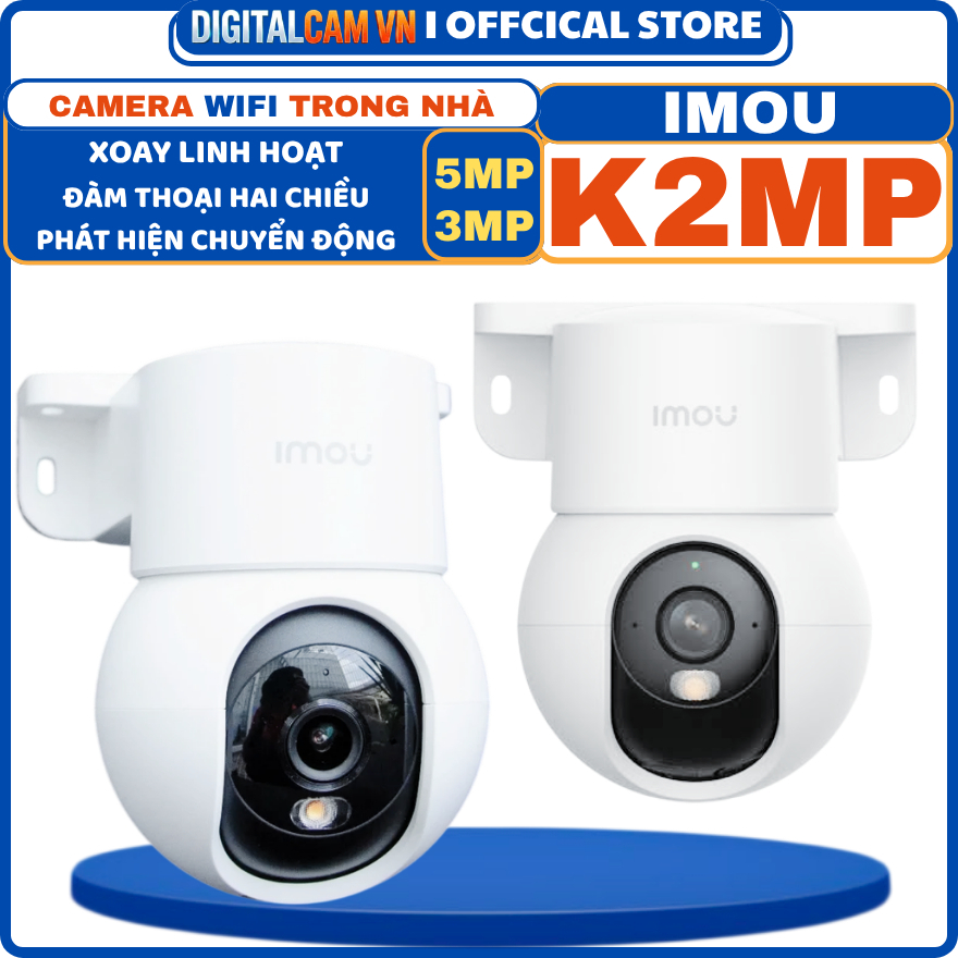 [K2MP] CAMERA WIFI TRONG NHÀ IMOU RANGER MINI K2MP 5MP I K2MP 3MP - ĐÀM THOẠI, PHÁT HIỆN NGƯỜI VÀ ÂM