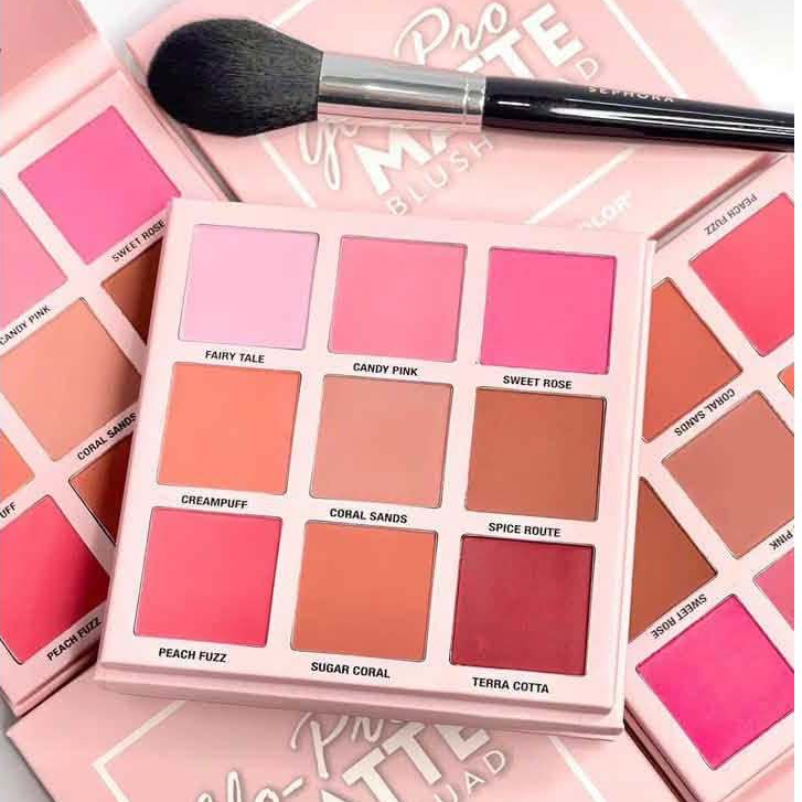 Bảng Mắt & Phấn Má Hồng City Color 9 ô