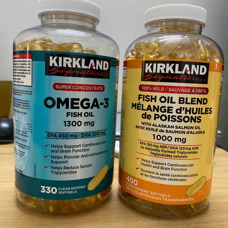 Omega 3 Kirkland Costco Canada hỗ trợ não bộ, tim mạch và thị lực