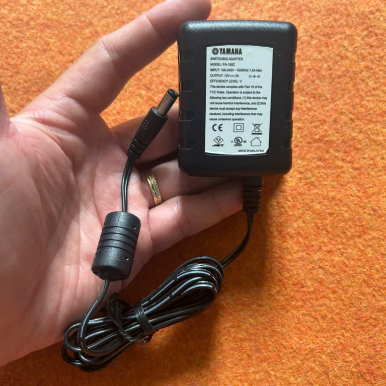 Nguồn đàn yamaha 12V PSR-550; PSR-E403; E413; E423 hàng tốt