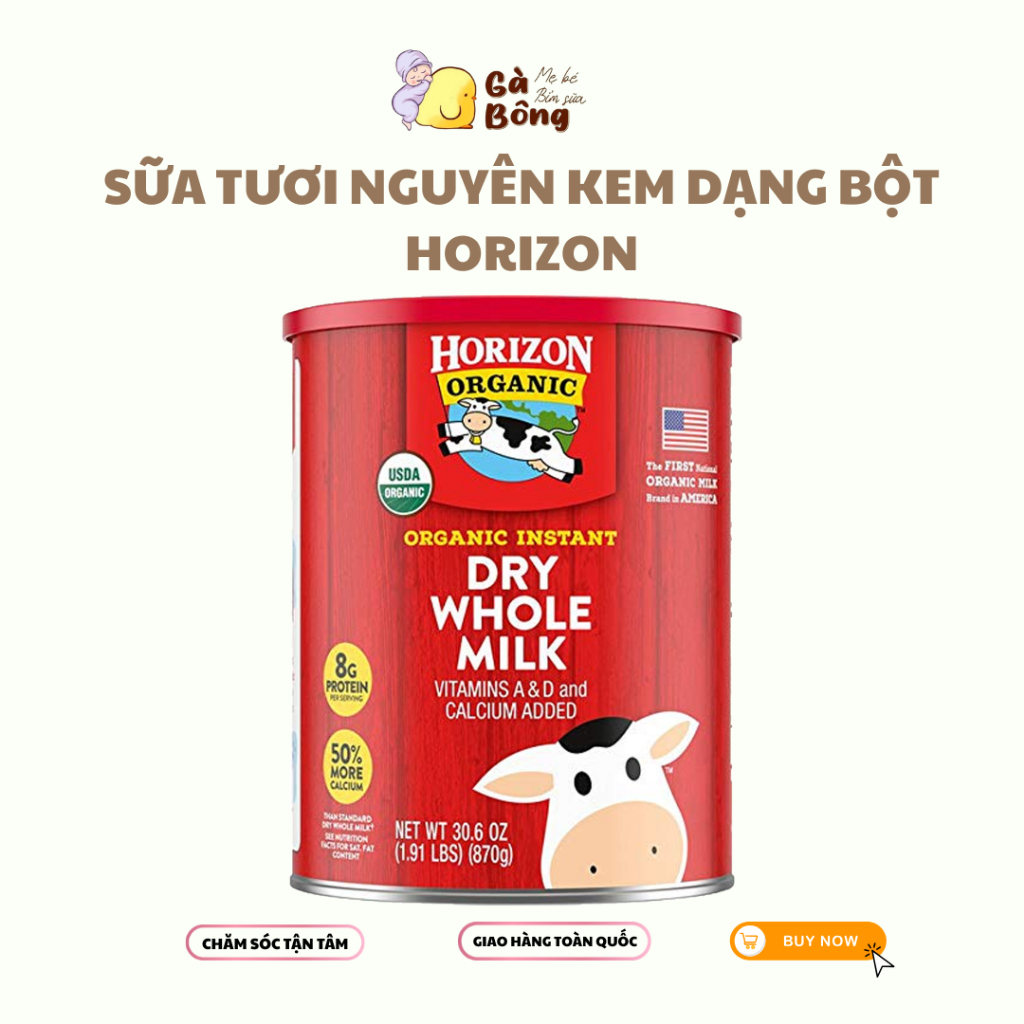 Gà Bông Momcare SỮA HORIZON ORGANIC