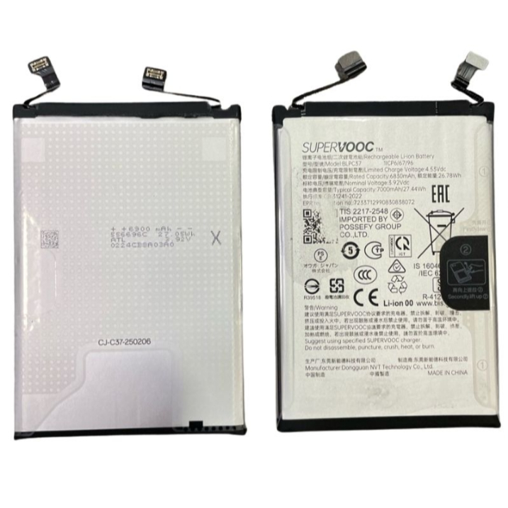 Pin Oppo K13 / K13 Turbo / BLPC37 - 7000mAh (Zin Cty) ĐP