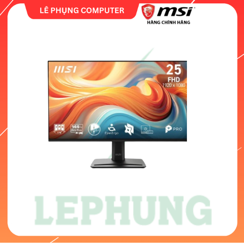 Màn hình máy tính MSI Pro MP251 E2 | 24.5" FHD 1920 x 1080 120Hz /1ms/ IPS | Loa tích hợp | DP/HDMI/