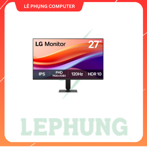 Màn hình LG 27U411A-B | 24U411A-B (FHD/IPS/120Hz/HDMI/VGA/5MSHDMI | Vesa 100 x 100 | Bảo hành LG  24