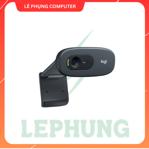 Webcam Logitech C270 |720p HD - Góc cam 55o, mic giảm ồn, tự chỉnh sáng, chụp ảnh 3MB |BẢO HÀNH 2 NĂ