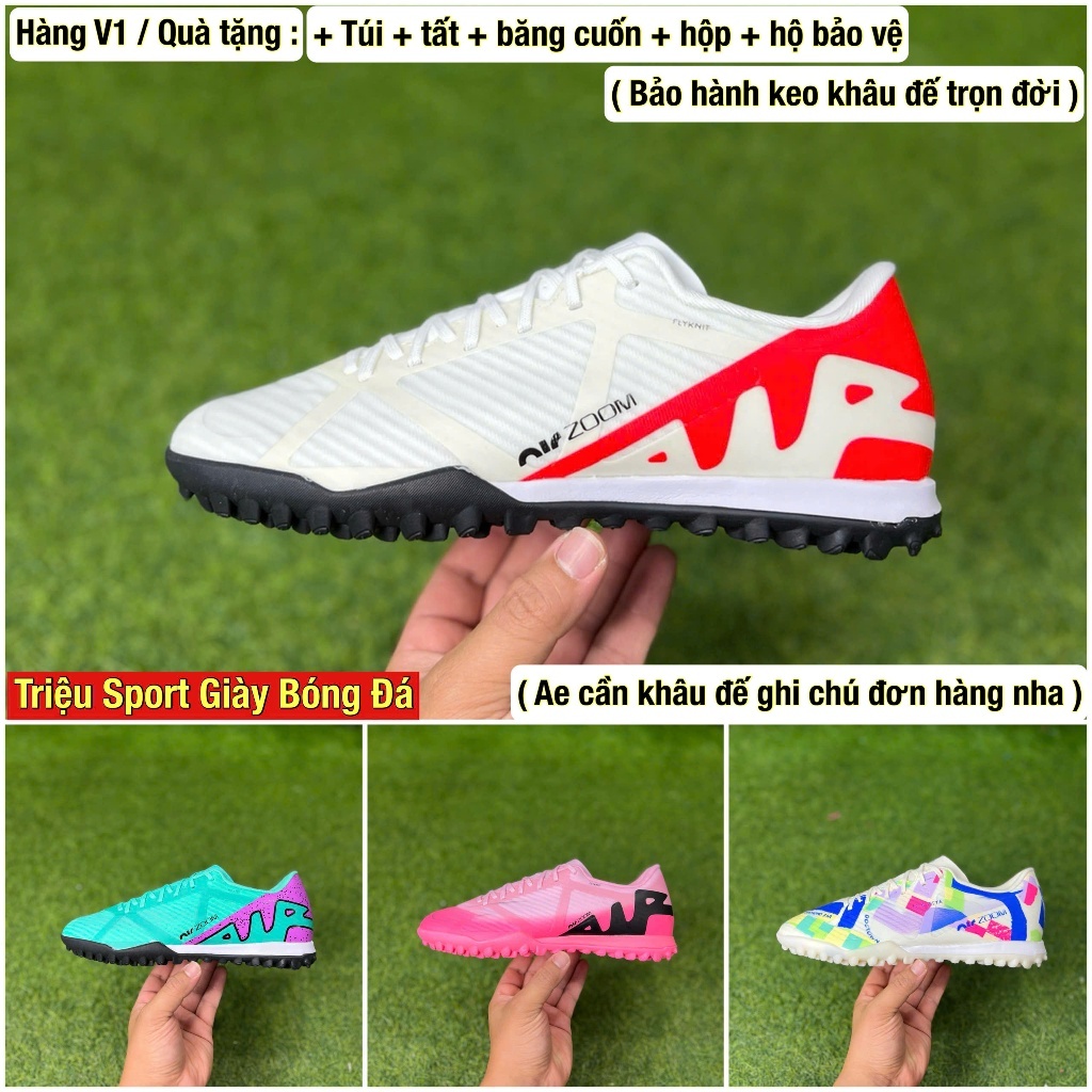 giày đá bóng sân nhân tạo mer vapor 15 aca tf v1 ( quà tặng như trên hình )