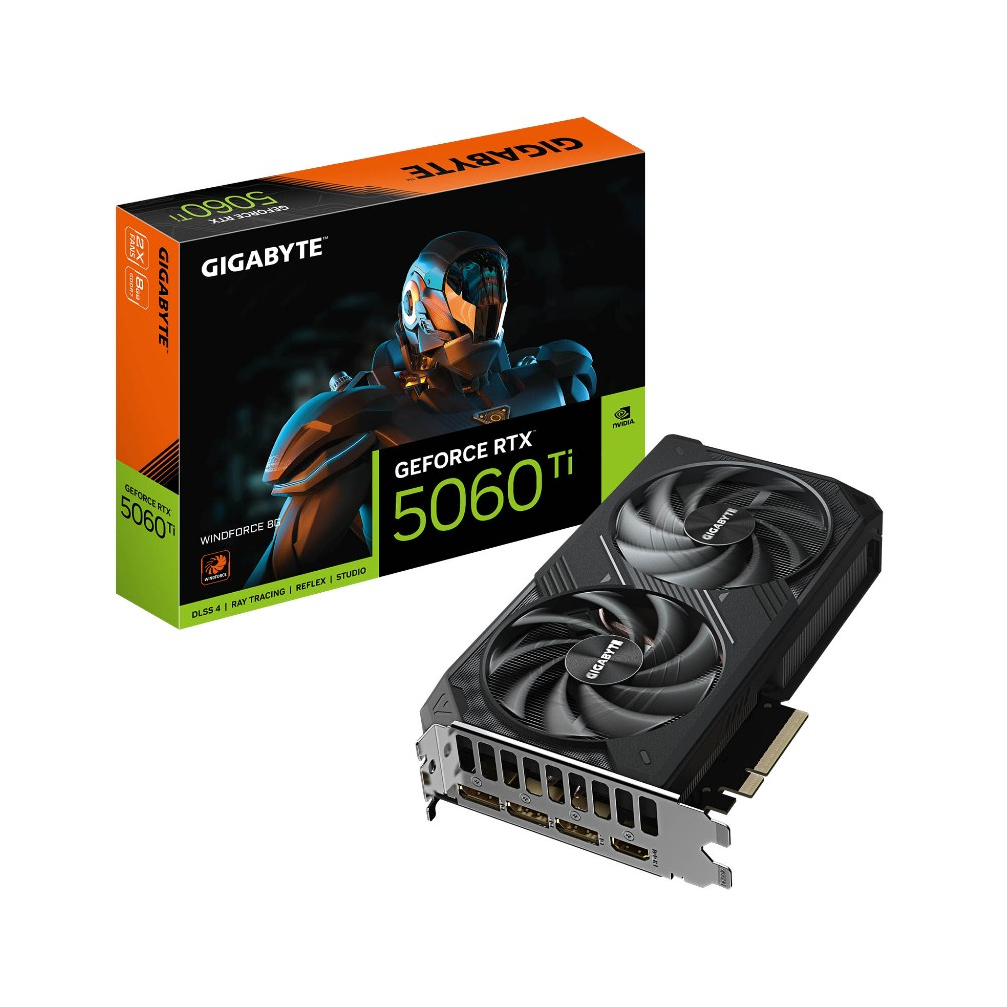 Card Màn Hình Gigabyte GeForce RTX 5060 Ti WINDFORCE 8G