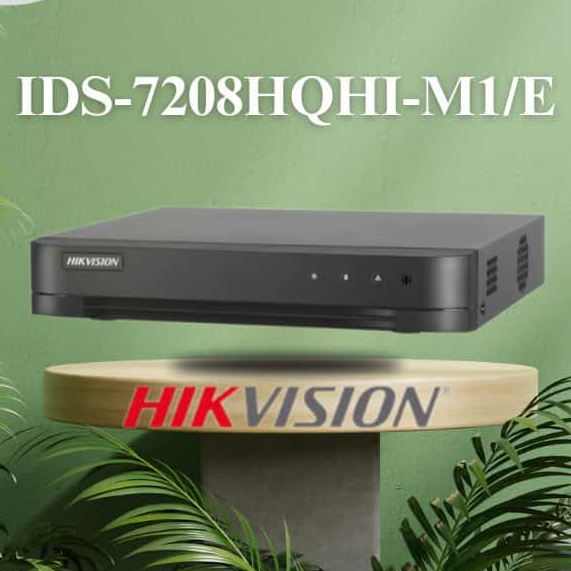 Đầu ghi analog 8 kênh HIKVISION , hỗ trợ camera ghi âm iDS-7208HQHI-M1/E 7208HQHI (chính hãng)