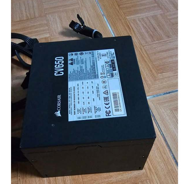 Corsair CV650 - Bộ nguồn máy tính Corsair CV650 80 Plus Bronze