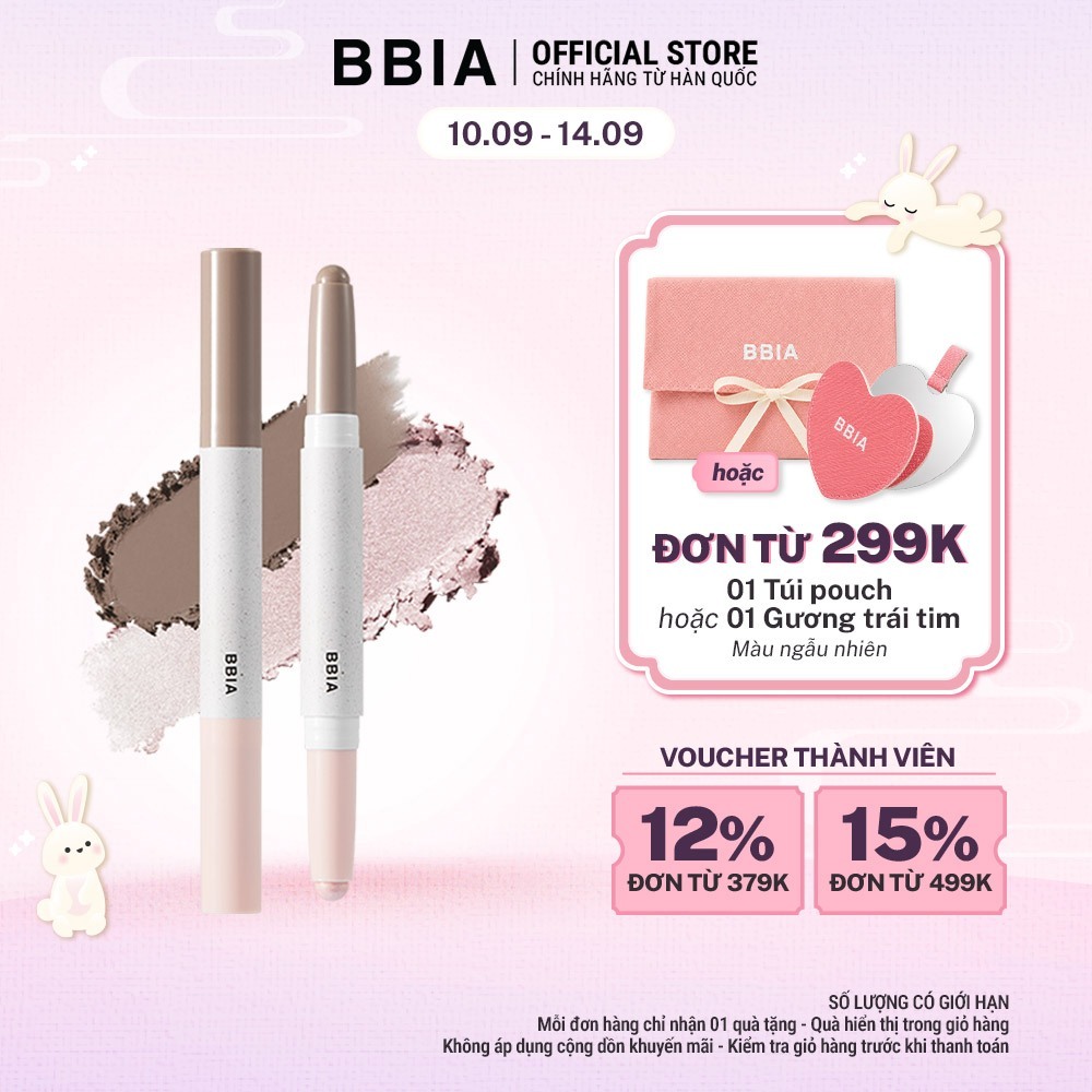 Bút tạo khối và bắt sáng 2 đầu đa năng BBIA Last Contour Stick (1.2g x 2 đầu)
