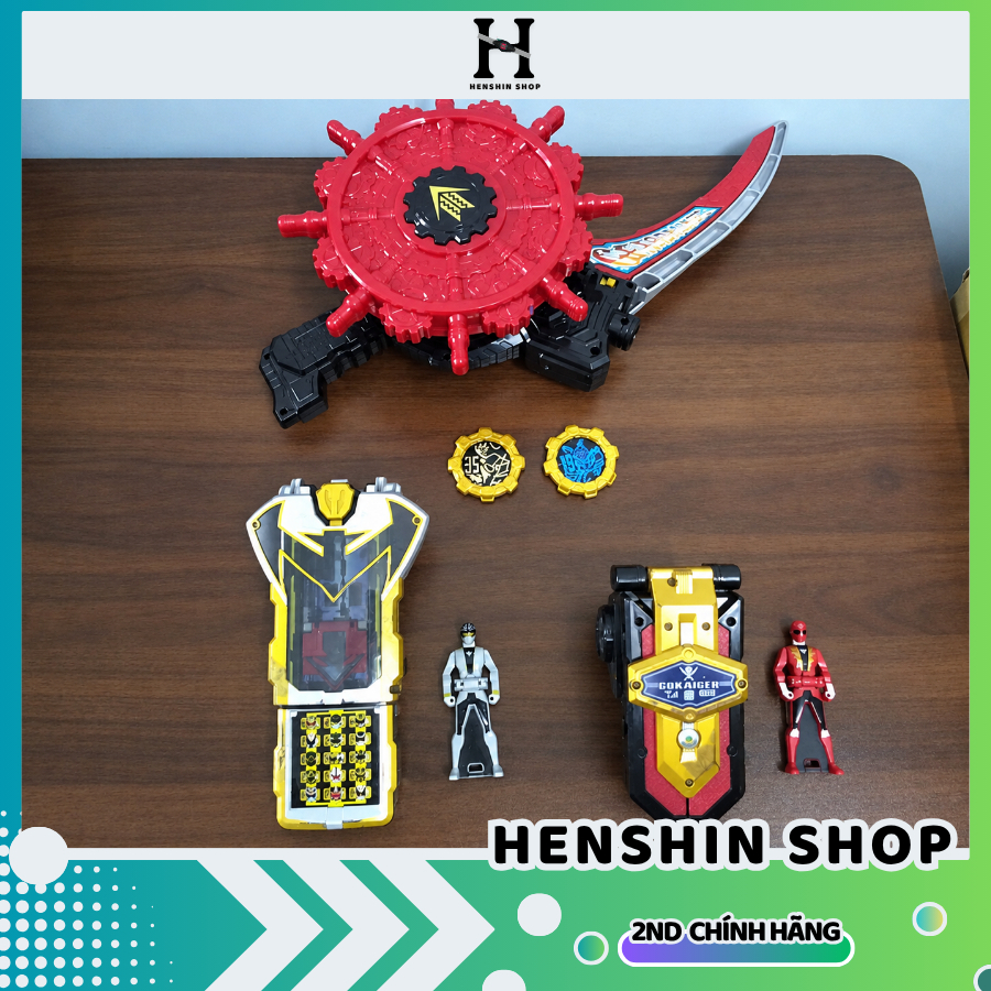 Đồ chơi DX Gokai phone,Cellular TẶNG kèm Ranger key Kaizoku Sentai Gokaiger chính hãng Bandai