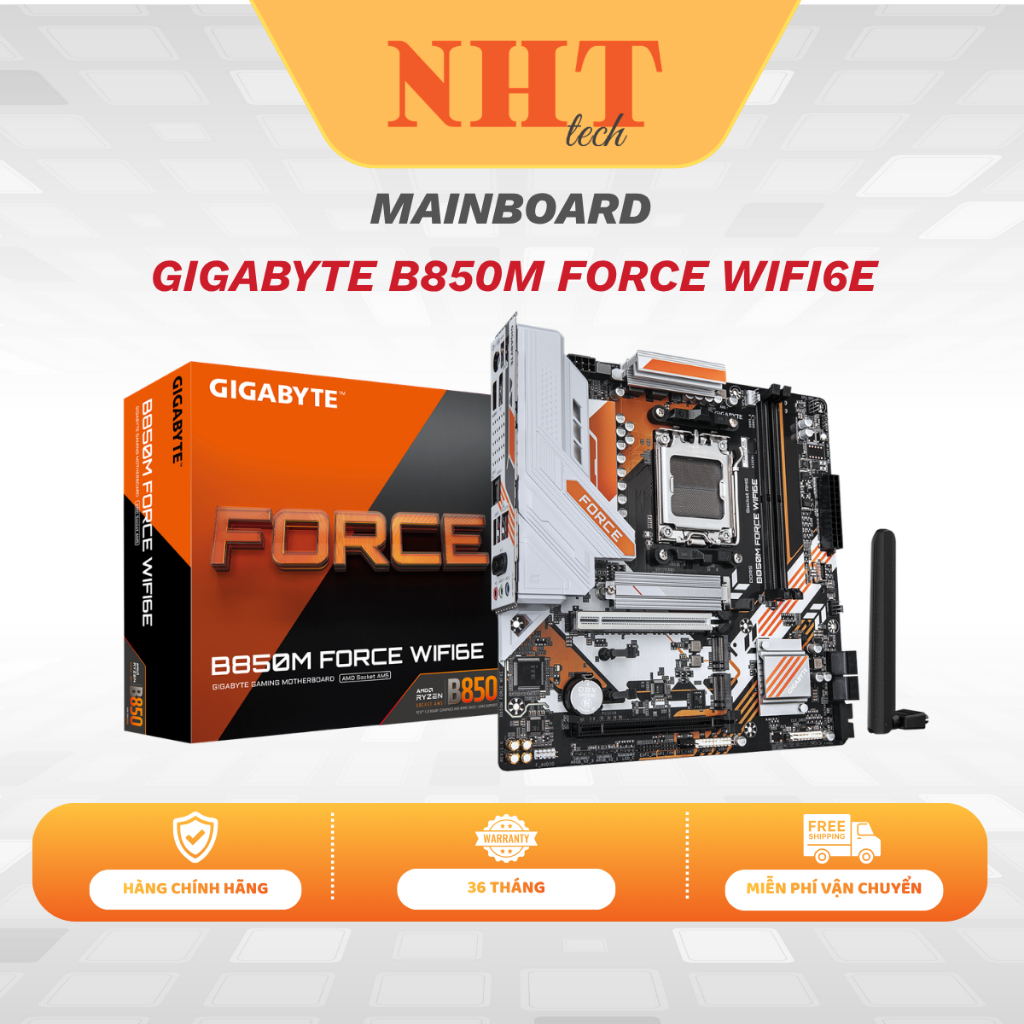 MAINBOARD GIGABYTE B850M FORCE WIFI6E