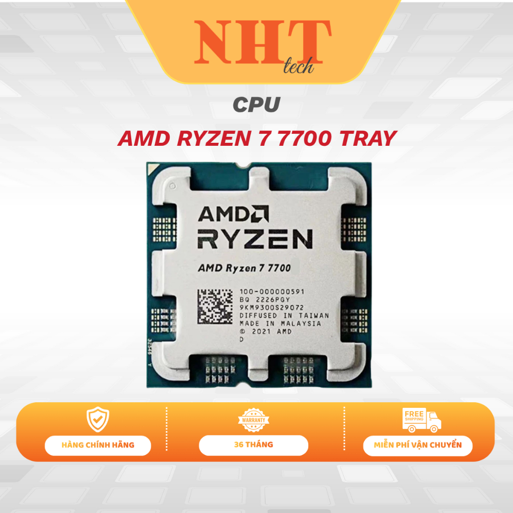 CPU AMD RYZEN 7 7700 - TRAY