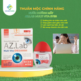 Nước Dưỡng Mắt Multi Vita Eyes 12ml - Dưỡng Ẩm Mắt, Hỗ Trợ Giảm Mỏi Mắt, Chăm Sóc Mắt Hằng Ngày