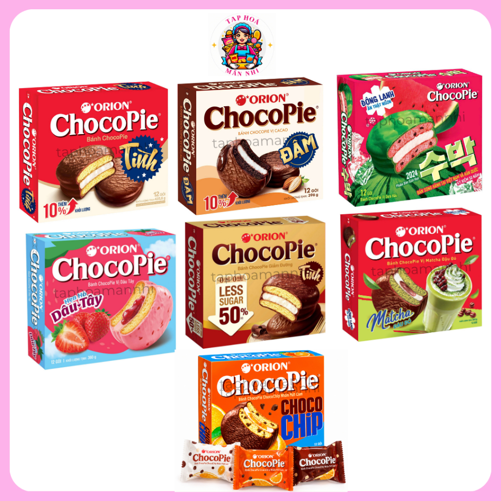 Bánh ChocoPie Orion (Hộp 12 cái)