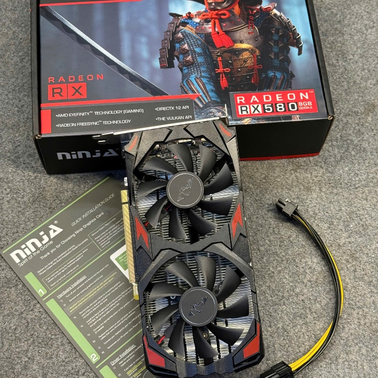 VGA NINJA RADEON RX580 (2048SP) 8GB GDDR5