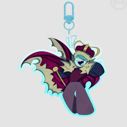 Cruel King Acrylic Keychain