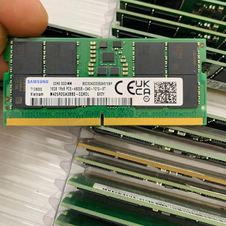 RAM Samsung DDR5 16Gb 4800MHz Tháo máy Bảo hành 12 tháng - Ram Laptop