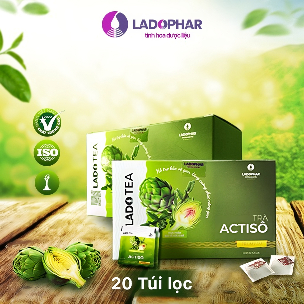 Trà Atiso túi lọc LADOPHAR