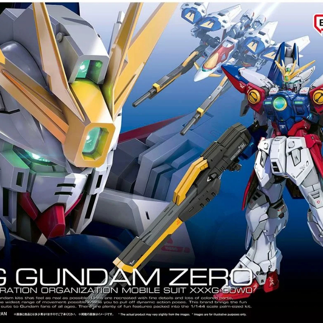 Mô hình RG 1/144 Wing Gundam Zero BANDAI