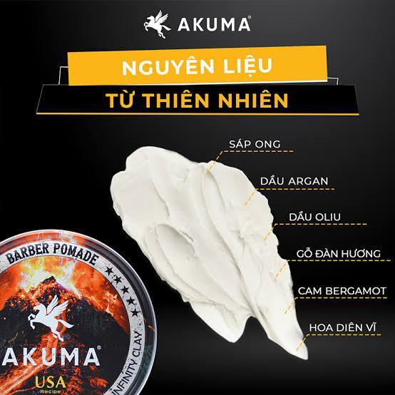 Sáp vuốt tóc akuma  56g - Chính Hãng