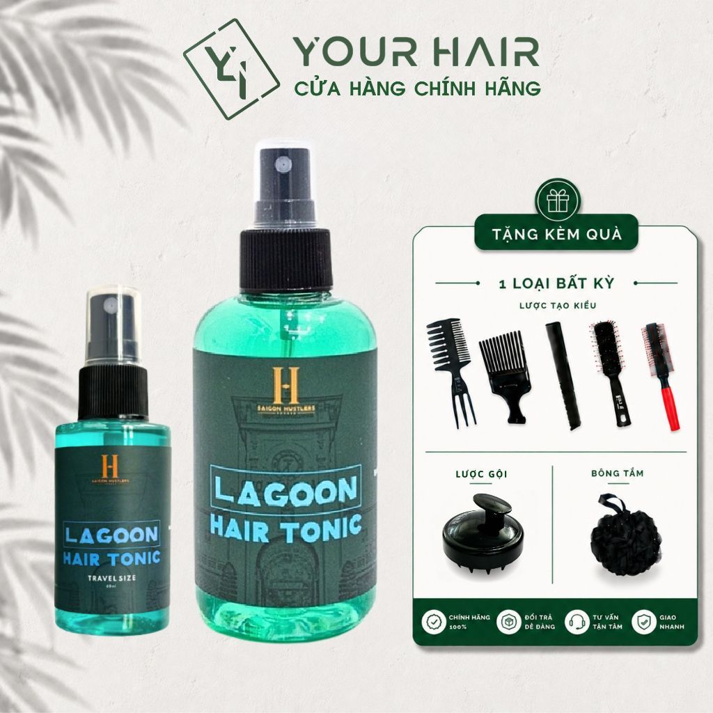 Xịt tạo phồng tóc Lagoon Hair Tonic - 200ml