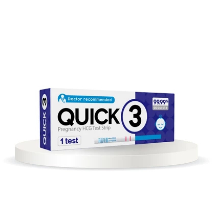 QUE THỬ THAI QUICK 3 NHẤT NHẤT - PREGNANCY HCG TEST STRIP