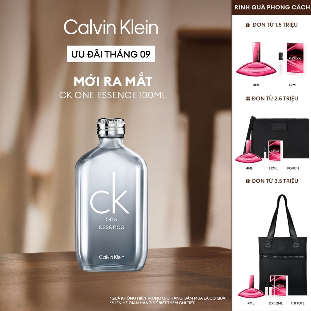 [DEAL ĐỘC QUYỀN LIVESTREAM] Nước hoa Nam Nữ Calvin Klein CK One Essence