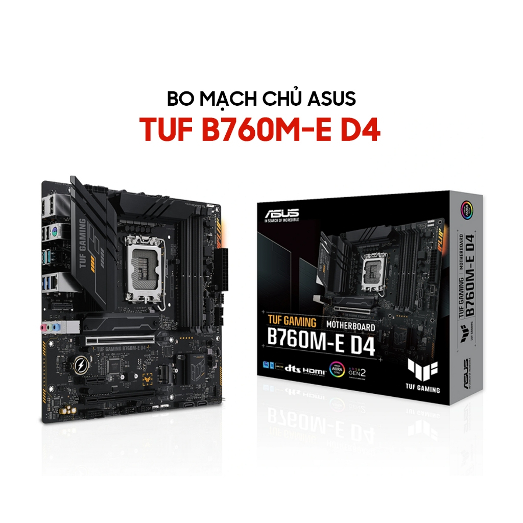 Mainboard ASUS TUF GAMING B760M-E D4 DDR4