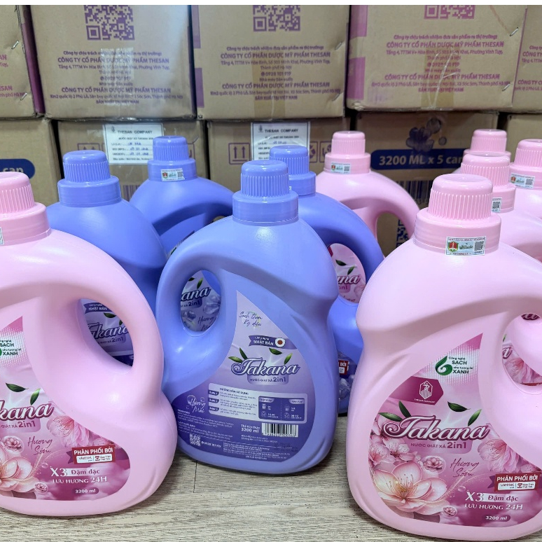 Nước giặt Takana thơm ngát hương - Công nghệ nhật bản