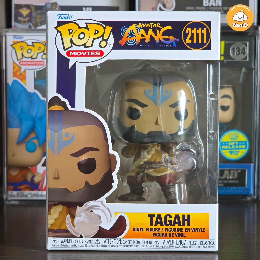 Mô hình Funko POP Movies Avatar: Aang The Last Airbender - Tagah #2111
