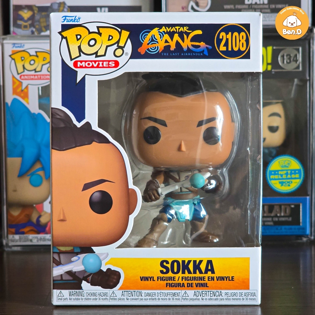 Mô hình Funko POP Movies Avatar: Aang The Last Airbender - Sokka #2108