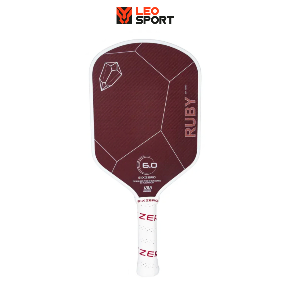 Vợt Pickleball Six Zero Ruby | CHÍNH HÃNG |