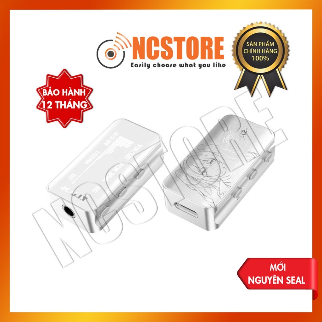 [NC] Dongle DAC/AMP JCALLY JM98 MAX 2 | DAC Cirrus Logic CS43198 + Op-Amp SGM8262 | Cáp chuyển đổi â