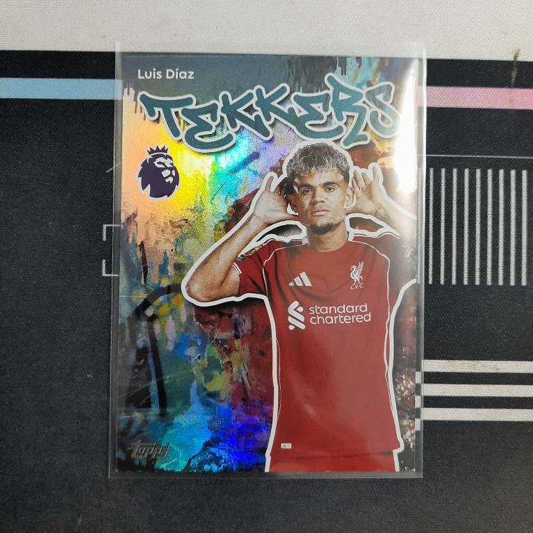 [Thẻ bóng đá] Luis Diaz - Liverpool - Insert - Topps EPL 2025