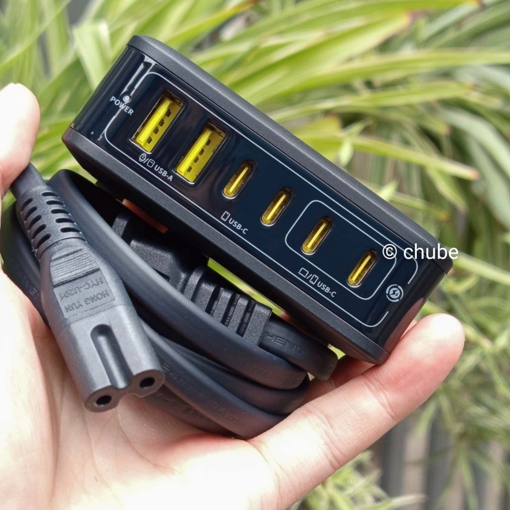 Đế Sạc Để Bàn Baseus GaN 120W 100W Desktop Charger và sạc không dây 15w