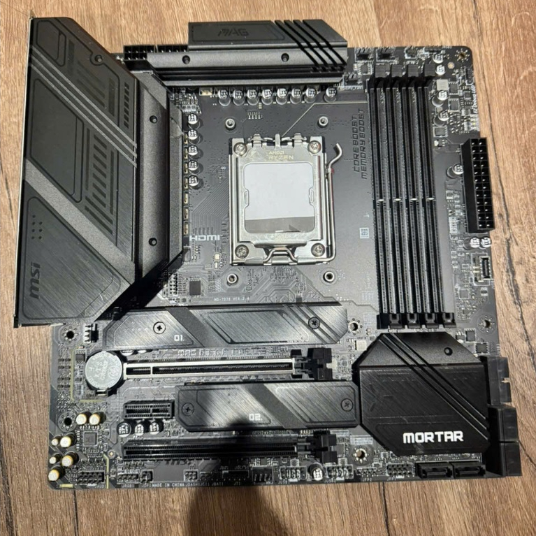 [ Second Hand ] Mainboard B650M MAG MORTAR WIFI, có đủ râu wifi đi kèm ạ