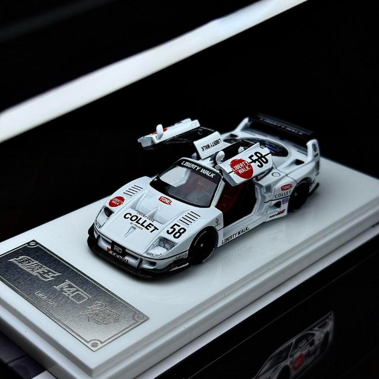 Xe Mô Hình LBWK Ferrari F40 tỉ lệ 1:64