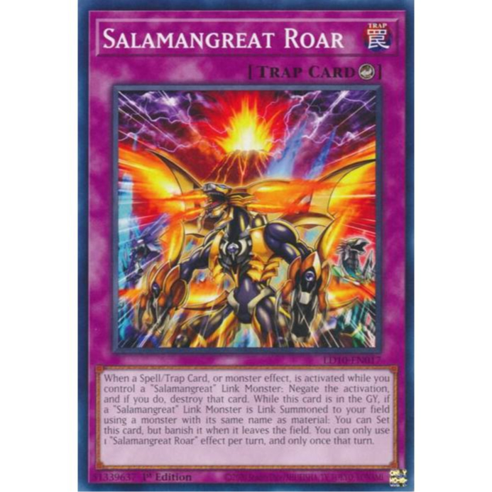 Thẻ Bài Yugioh LD10-EN017 - Salamangreat Roar - Trap - Common