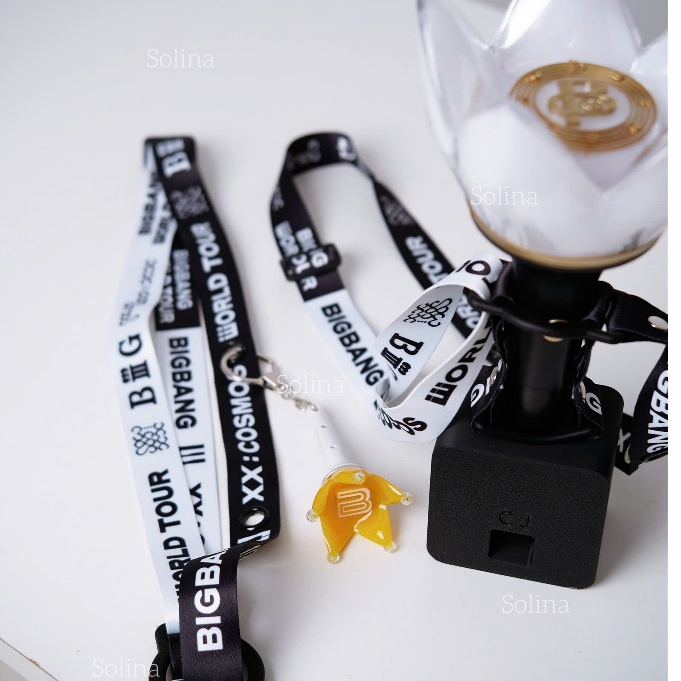Dây Đeo Lightstick BIGBANG, Dây Đeo BIGBANG có lỗ khoen treo keyring