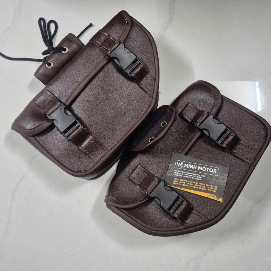 Cặp túi treo 2 bên xe Rebel,Husky 125,150,Gd 110,Wolf 125,W175,Brixton 150,Gn 125,Yb 125,Win 100/110